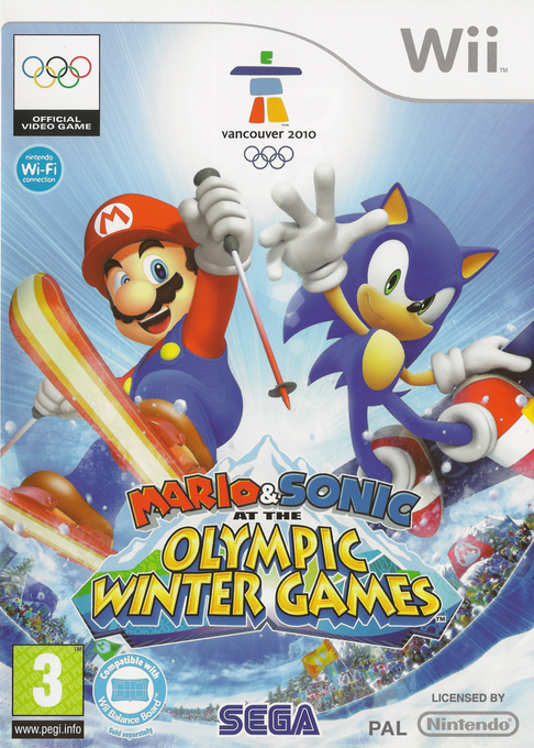 Jaquette de Mario & Sonic at the Olympic Winter Games
