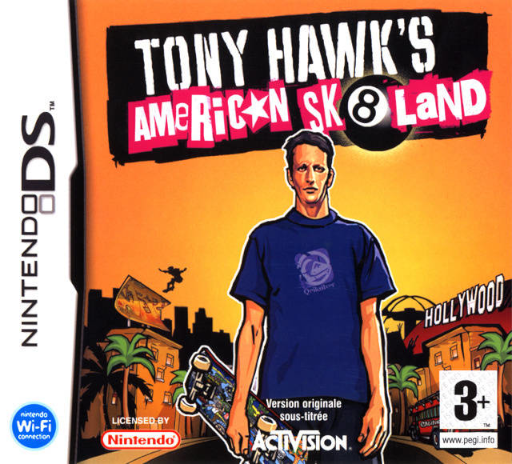 Jaquette de Tony Hawks American Wasteland