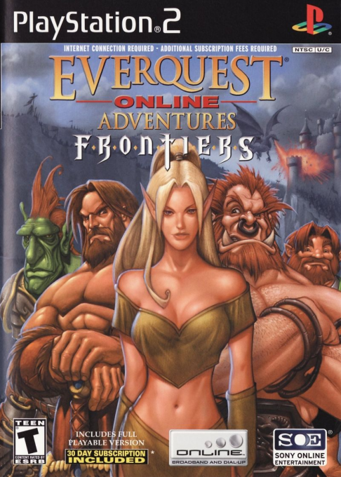 Jaquette de EverQuest Online Adventures: Frontiers